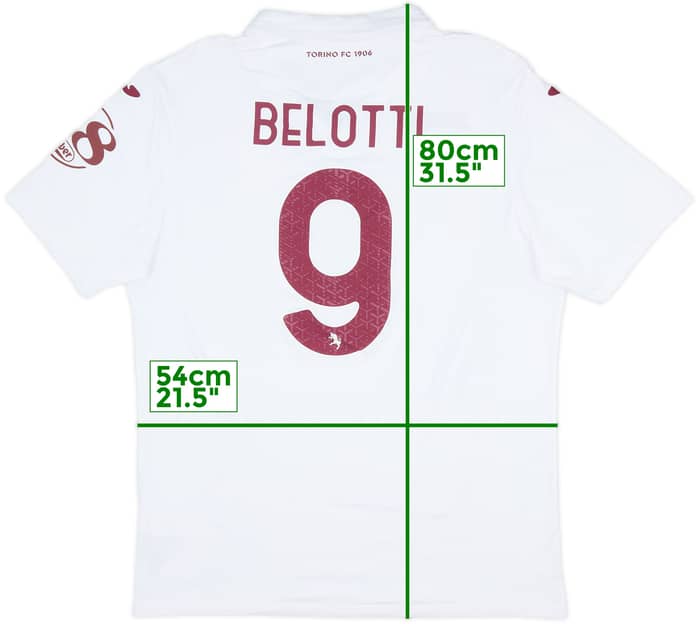 2020-21 Torino Away Shirt Belotti #9 - 8/10 - (XXL)