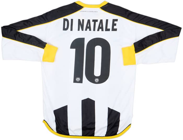2014-15 Udinese Home L/S Shirt Di Natale #10 - 8/10 - (M)