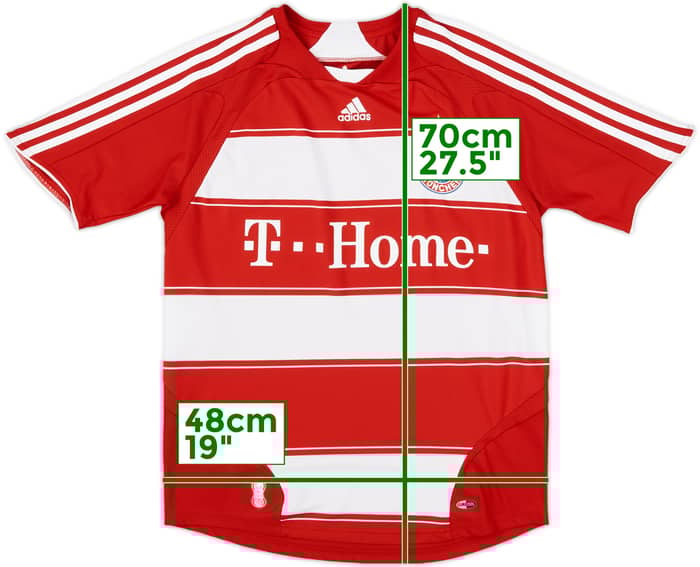 2008-09 Bayern Munich Signed Home Shirt - 9/10 - (Women's M)