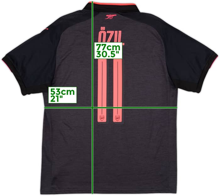 2017-18 Arsenal Third Shirt Ozil #11 - 7/10 - (L)