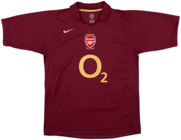 2005-06 Arsenal Home Shirt Henry #14 - 8/10 - (L)
