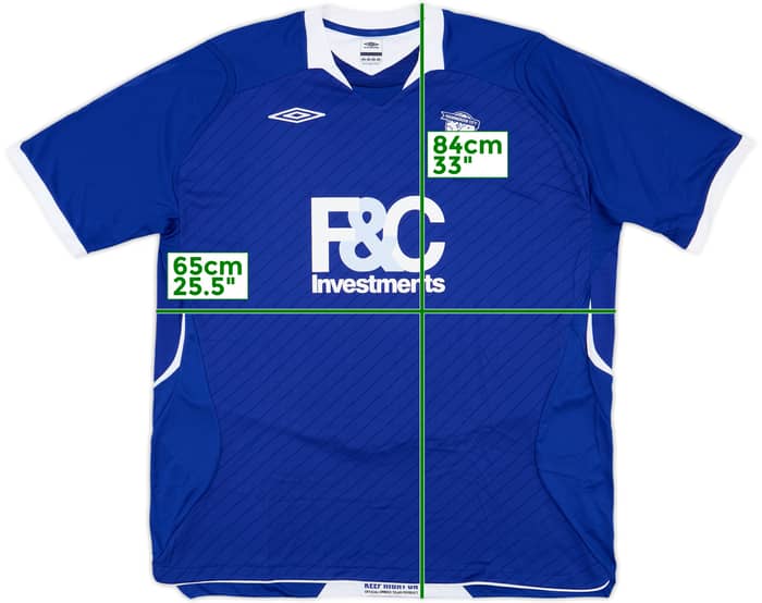 2008-09 Birmingham Home Shirt - 10/10 - (XXL)