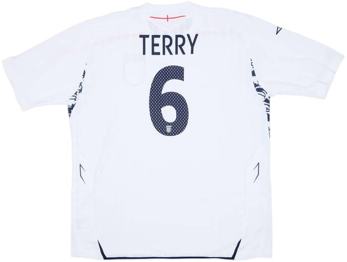2007-09 England Home Shirt Terry #6 (XXL)