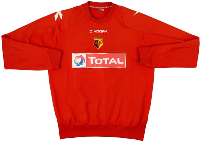 2006-07 Watford Diadora Sweat Top - 6/10 - (M)