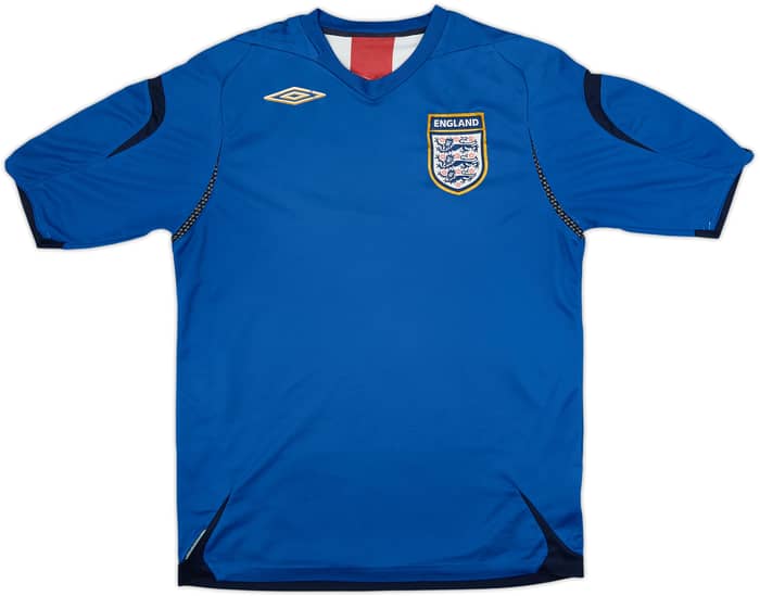 2006-08 England GK S/S Shirt - 5/10 - (L)
