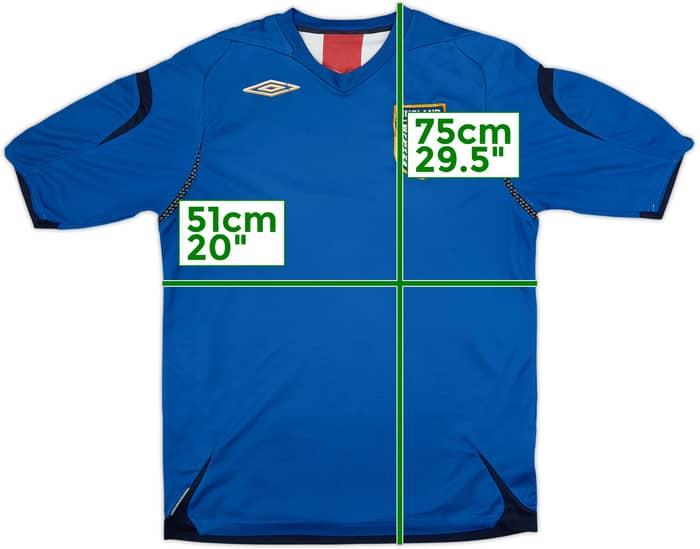 2006-08 England GK S/S Shirt - 5/10 - (L)