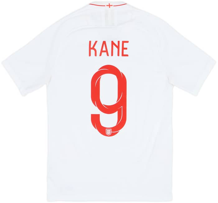 2018-19 England Authentic Home Shirt Kane #9 - 8/10 - (S)