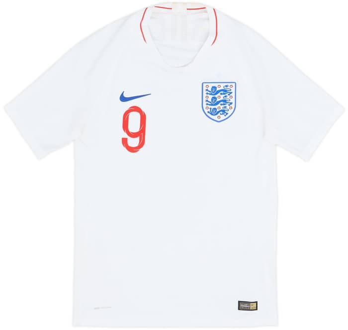 2018-19 England Authentic Home Shirt Kane #9 - 8/10 - (S)
