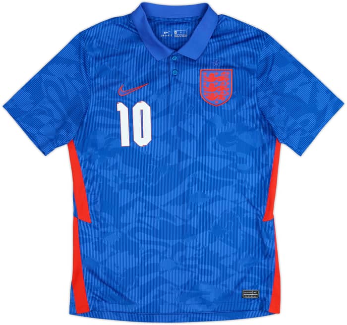 2020-21 England Away Shirt Sterling #10 - 7/10 - (M)