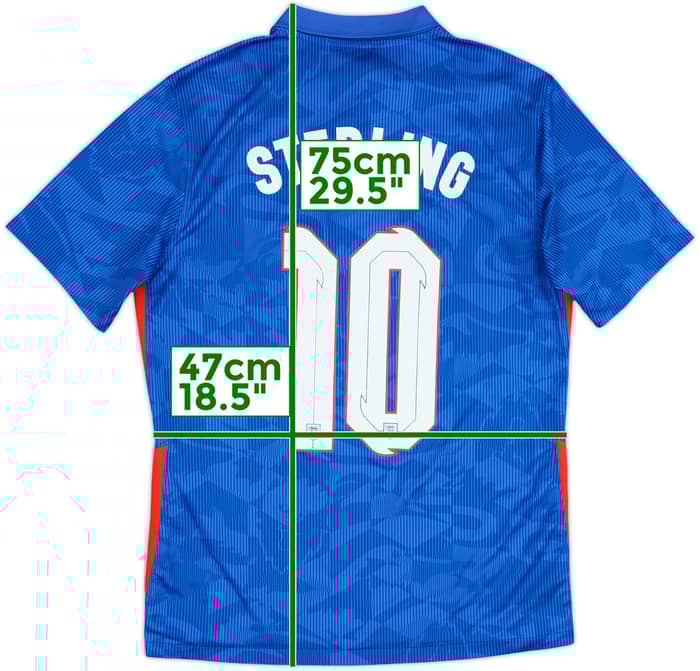 2020-21 England Away Shirt Sterling #10 - 7/10 - (M)