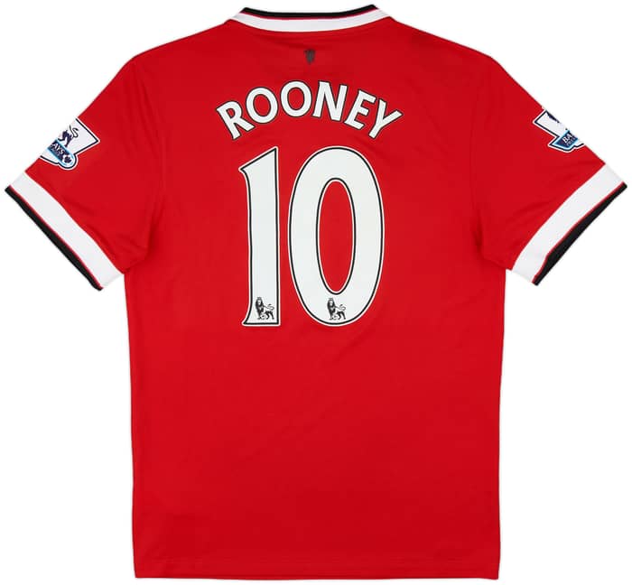 2014-15 Manchester United Home Shirt Rooney #10 - 7/10 - (S)