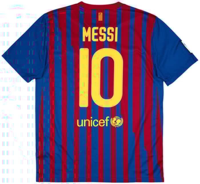 2011-12 Barcelona Home Shirt Messi #10 - 8/10 - (L)