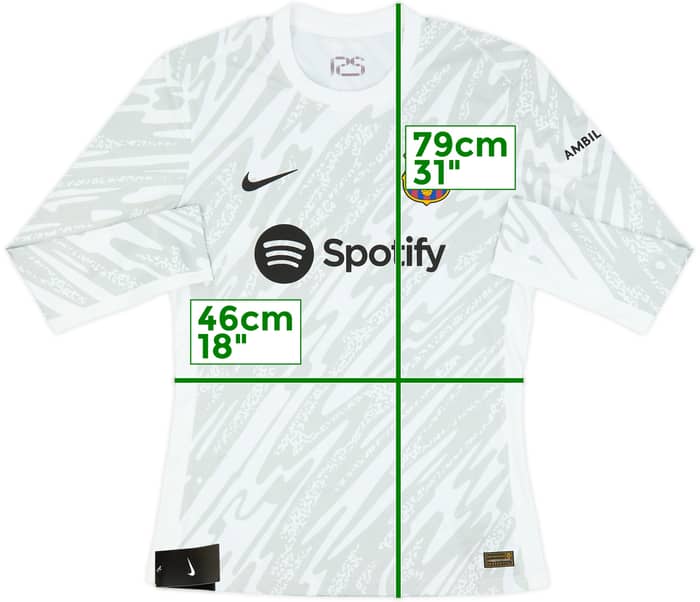 2024-25 Barcelona Authentic GK Shirt (L)