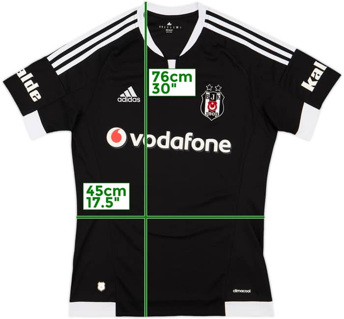 2015-16 Besiktas Third Shirt - 8/10 - (M)