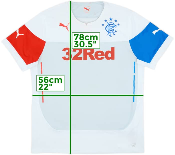 2014-15 Rangers Puma Training Shirt - 4/10 - (XL)