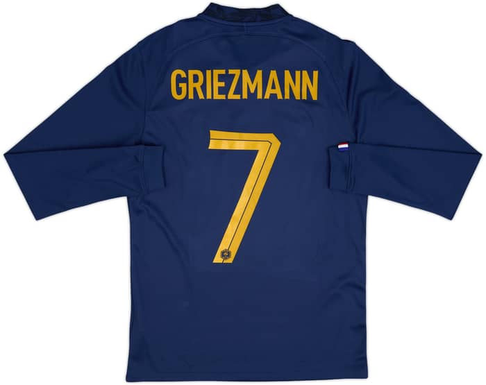 Camiseta de local de France 2022-23 L/S Griezmann #7 - 7/10 - (S)