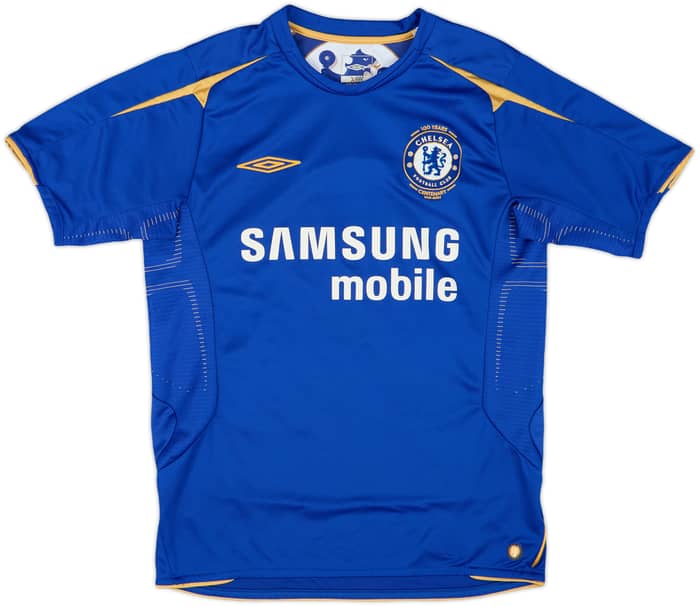 2005-06 Chelsea Centenary Home Shirt Lampard #8 - 8/10 - (S)