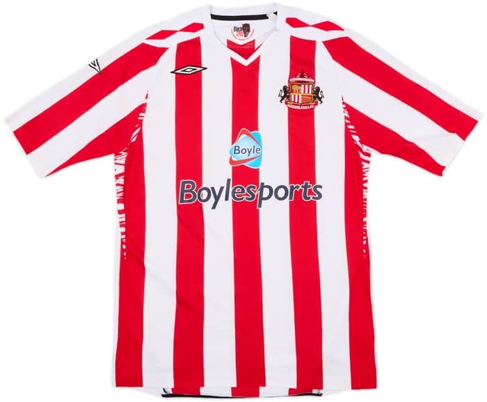 2007-08 Sunderland Home Shirt Yorke #19 - 6/10 - (L)