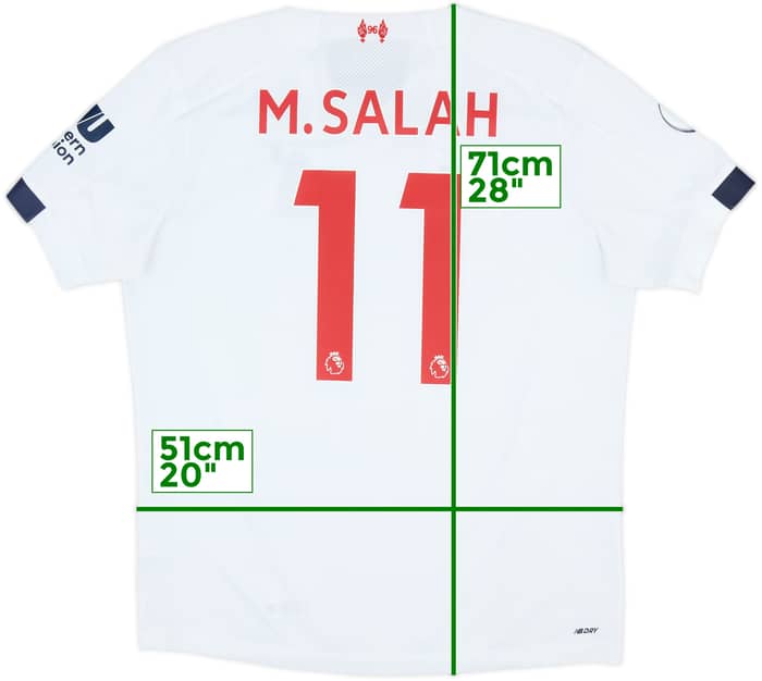 2019-20 Liverpool Away Shirt M.Salah #11 - 7/10 - (L)