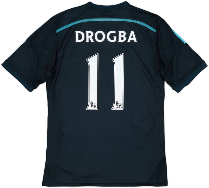 2014-15 Chelsea Third Shirt Drogba #11 - 6/10 - (L)