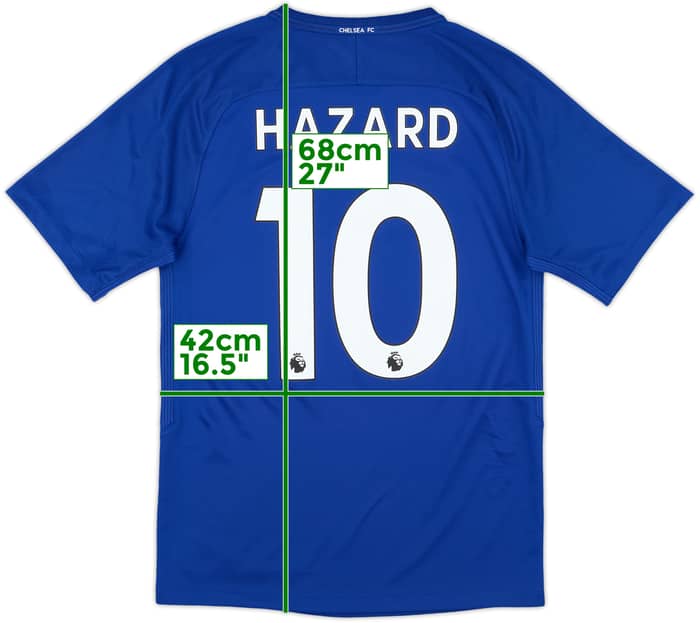 2017-18 Chelsea Home Shirt Hazard #10 - 10/10 - (S)