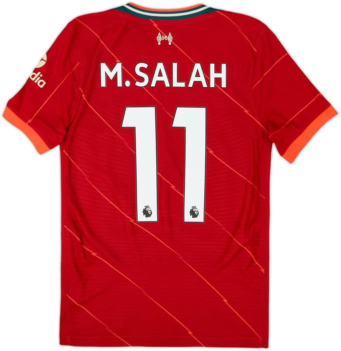 2021-22 Liverpool Authentic Home Shirt M.Salah #11 - 8/10 - (XS)