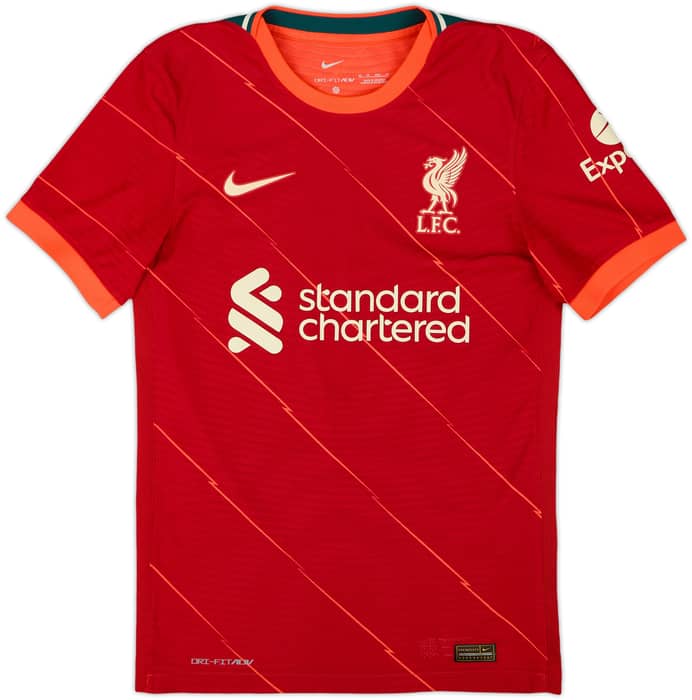 2021-22 Liverpool Authentic Home Shirt M.Salah #11 - 8/10 - (XS)