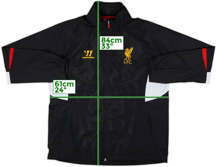 2014-15 Liverpool Warrior Hooded Rain Jacket - 7/10 - (L)