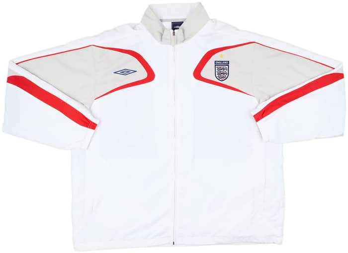 2007-08 England Umbro Track Jacket - 7/10 - (XXL)