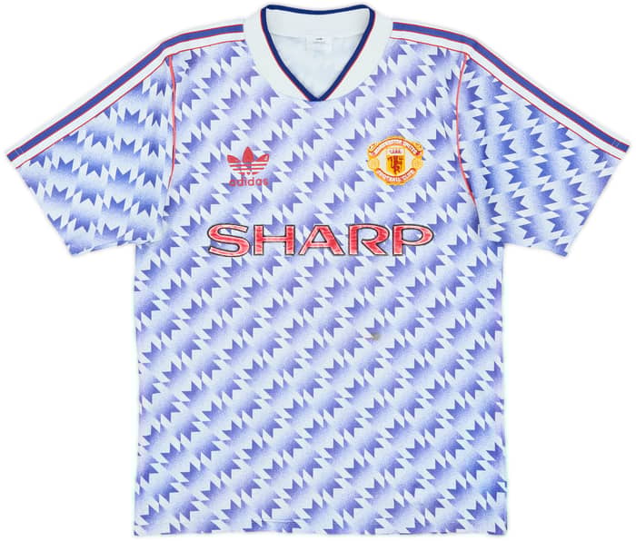 1990-92 Manchester United Away Shirt - 5/10 - (S)