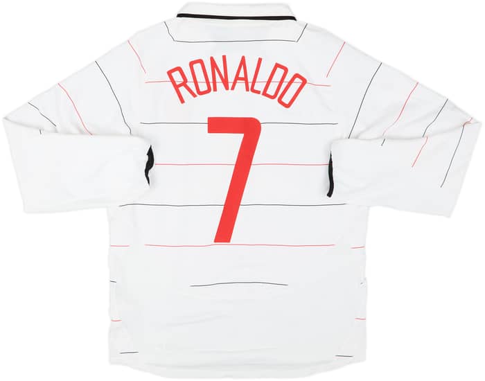 2003-05 Manchester United Third L/S Shirt Ronaldo #7 - 10/10 - (L)