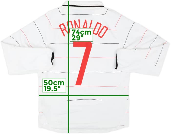 2003-05 Manchester United Third L/S Shirt Ronaldo #7 - 10/10 - (L)