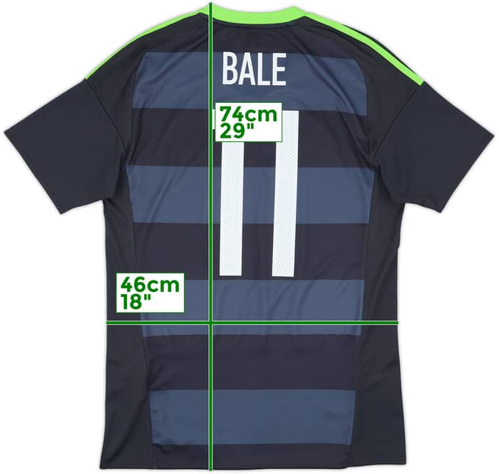 2016-17 Wales Away Shirt Bale #11 - 8/10 - (S)