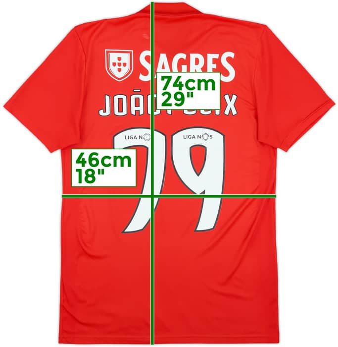 2018-19 Benfica Home Shirt Joao Felix #79 - 8/10 - (S)