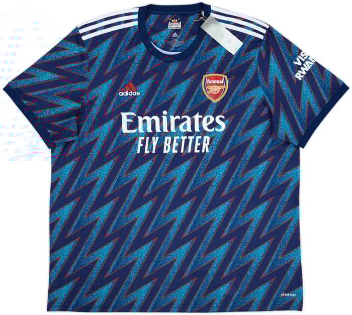 2021-22 Arsenal Third Shirt Martinelli #35 (XXL)