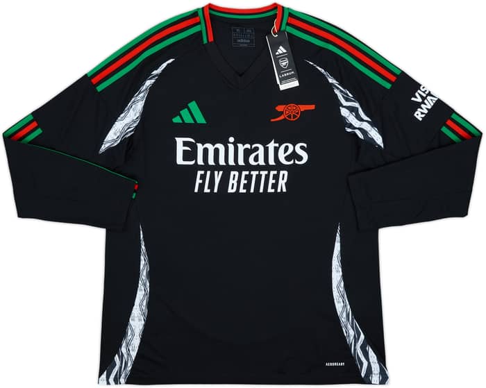 2024-25 Arsenal Away L/S Shirt Rice #41 (XL)
