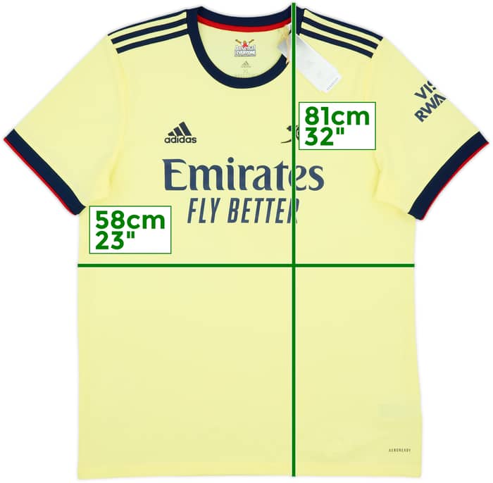 2021-22 Arsenal Away Shirt Ramsdale #32 (XL)