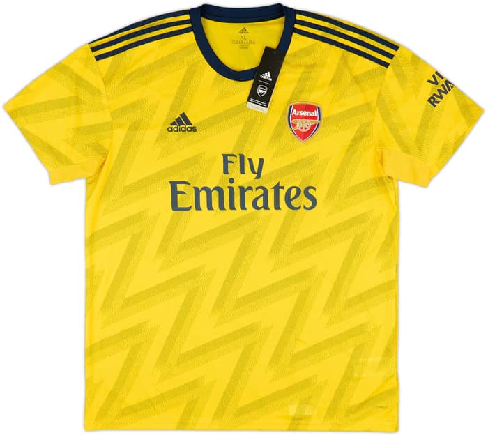 2019-20 Arsenal Away Shirt Saka #77 (XL)
