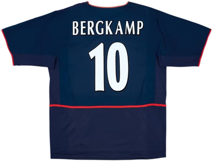 2002-04 Arsenal Away Shirt Bergkamp #10 - 6/10 - (XL)