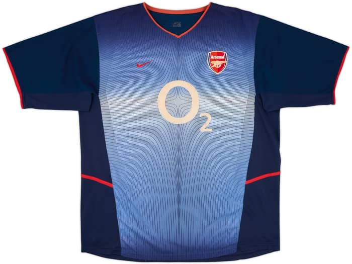 2002-04 Arsenal Away Shirt Bergkamp #10 - 6/10 - (XL)