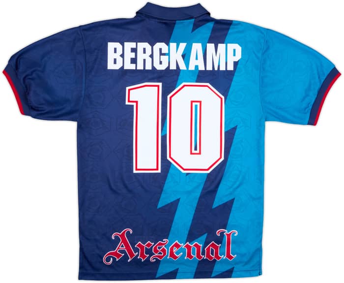 1995-96 Arsenal Away Shirt Bergkamp #10 - 9/10 - (M)