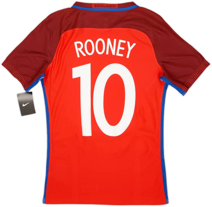 2016-17 England Player Issue Away Shirt Rooney #10 (S)