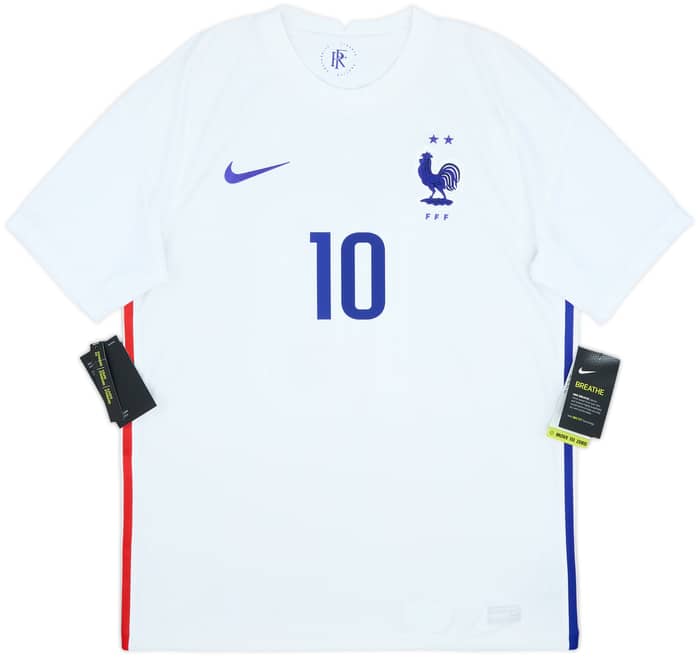 2020-21 France Away Shirt Mbappe #10 (M)
