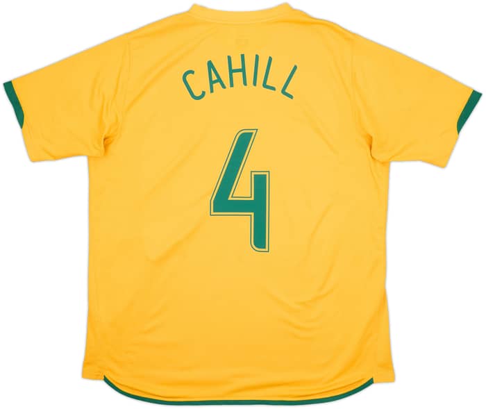 2006-08 Australia Home Shirt Cahill #4 - 7/10 - (XXL)
