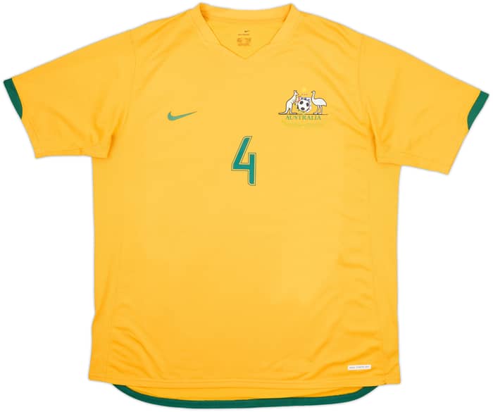2006-08 Australia Home Shirt Cahill #4 - 7/10 - (XXL)