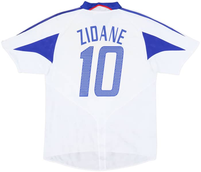 2004-06 France Away Shirt Zidane #10 - 6/10 - (L)