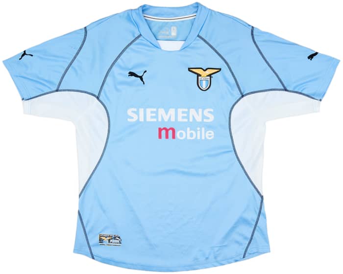 2001-02 Lazio Home Shirt Nesta #13 - 8/10 - (L)