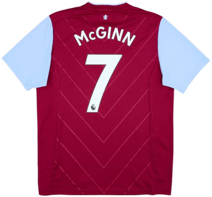 2022-23 Aston Villa Home Shirt McGinn #7 - 9/10 - (L)