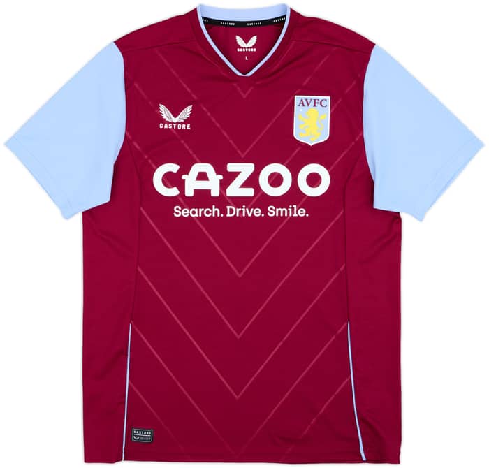 2022-23 Aston Villa Home Shirt McGinn #7 - 9/10 - (L)