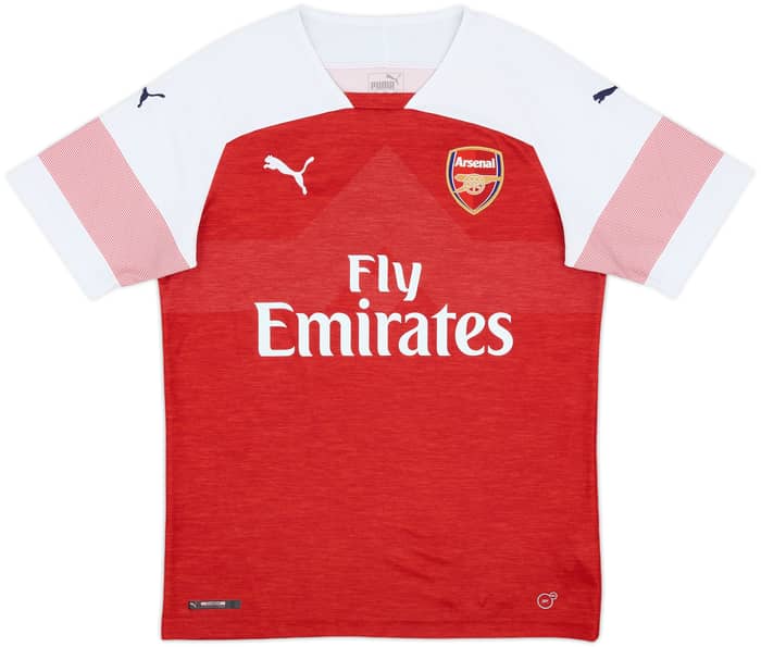 2018-19 Arsenal Home Shirt Saka #87 - 9/10 - (M)